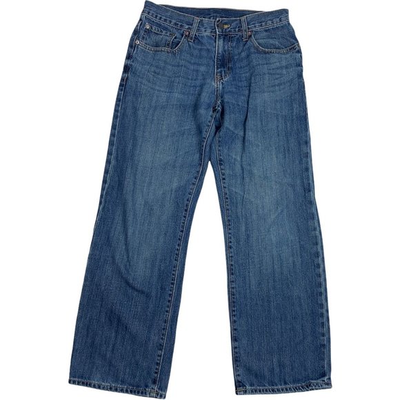 Old Navy 29" X 30' Straight Dark Jeans Regular - Picture 1 of 5